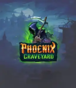 An immersive view of ELK Studios' Phoenix Graveyard slot, with its hauntingly beautiful graveyard and phoenix symbols. The visual highlights the slot's innovative expanding reels, coupled with its beautifully crafted symbols and supernatural theme. The design reflects the game's theme of rebirth and immortality, attractive for those drawn to the supernatural.