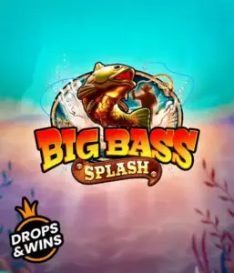 Dive into the exciting adventure of Big Bass Splash slot by Pragmatic Play, highlighting a vibrant fish leaping out of water. This graphic portrays the spirit of angling with bold graphics and lively typography. Perfect for fishing enthusiasts, offering a thrilling adventure. 